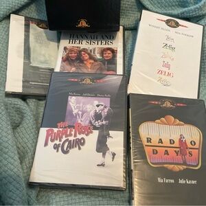 The Woody Allen Collection (DVD, 2001, 6-Disc Box Set, MGM) Brand New Sealed
